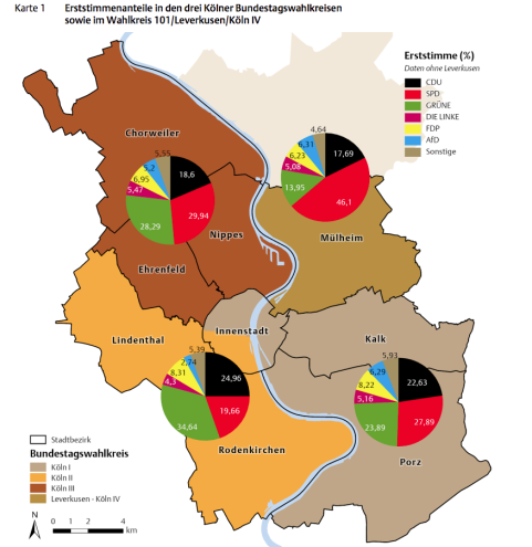 Bundestagswahl 2025 Köln Leverkusen
